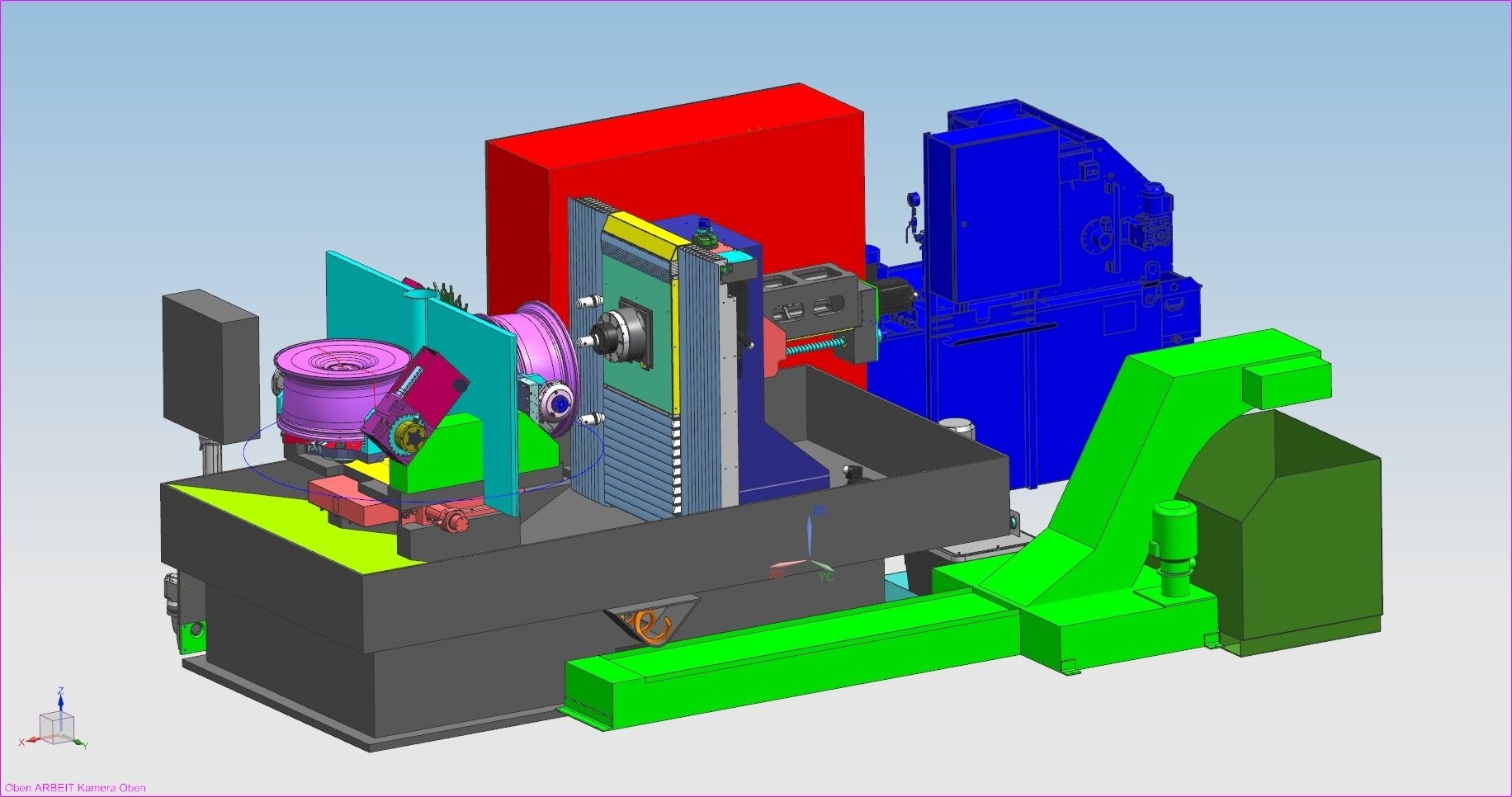 Alu-Rad Bearbeitungszentrum (HWC)